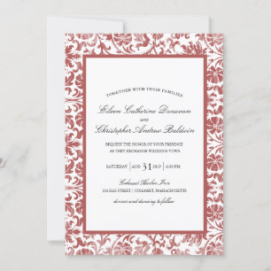 Invitation Vintage Lace   Mariage