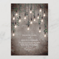 Vintage Lights Industrial Brick Botanic Virtual