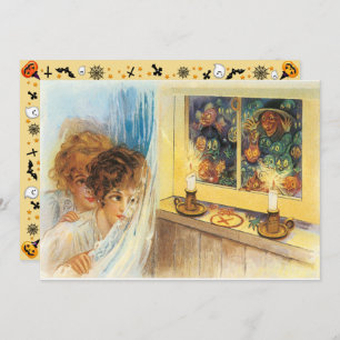 Invitation Vintage Nuit De Feu Quand Les Goblins Sortent