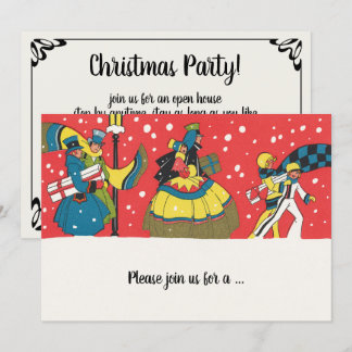 Invitation vintage victorienne pour une soirée de