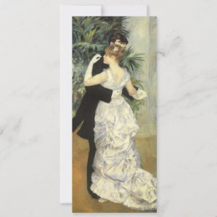 Invitation Vintage Wedding, City Dance de Renoir