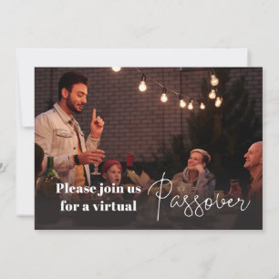 Invitation virtuelle de famille pour la Pâque juiv