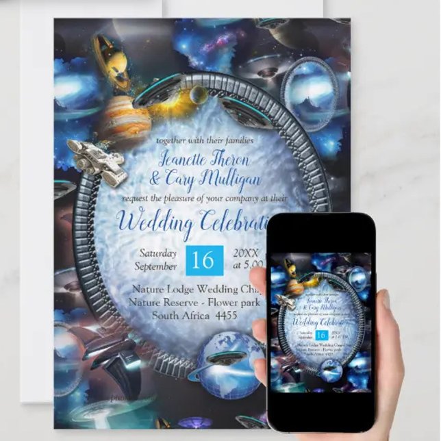 Invitation Visiteurs de Galaxy Space (Créateur téléchargé)