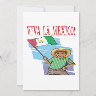 Invitation Viva La Mexico