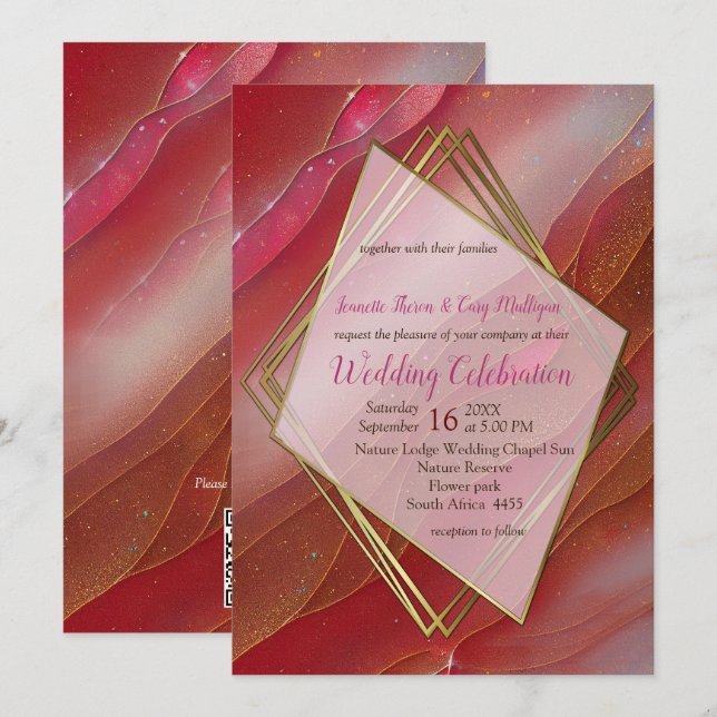 Invitation Viva Magenta 2023 (Devant / Derrière)