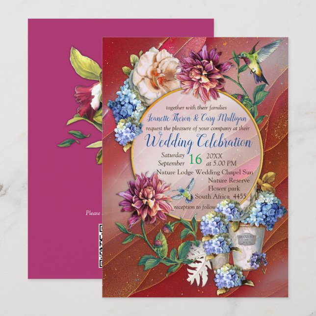 Invitation Viva Magenta 2023 (Devant / Derrière)