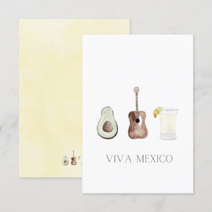 Invitation Viva Mexico