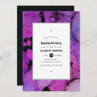Vivid Ink Splash Bachelorette Party