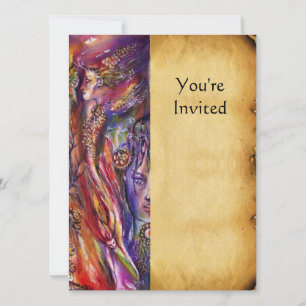 INVITATION VIVIEN ET MERLIN