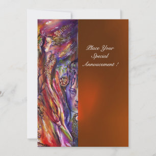 INVITATION VIVIEN ET MERLIN