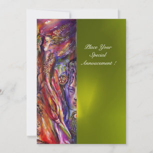 INVITATION VIVIEN ET MERLIN