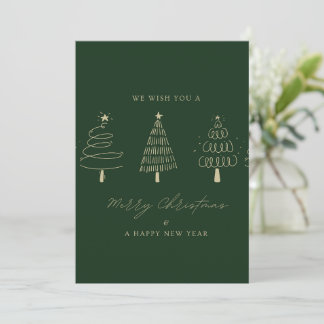 Invitation 🎄 Voeux de Merry Christmas Greeting Card 🎄