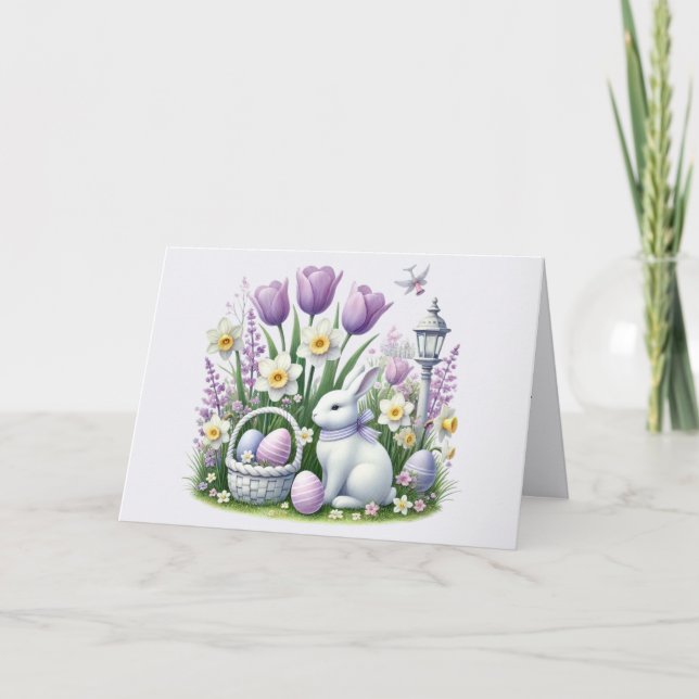 Invitation Voeux de Pâques (Devant)