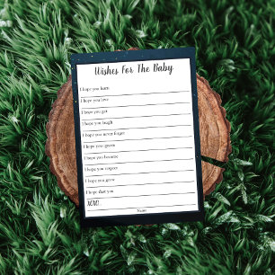 Invitation Voeux pour bébé Twinkle Little Star Bear