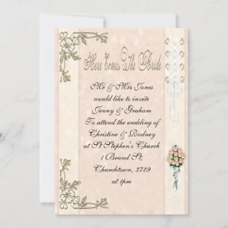 Invitation Voici La Mariée