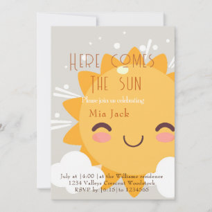 Invitation Voici le soleil
