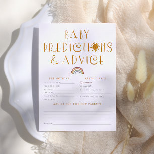 Invitation Voici Le Sun Baby Prédictions & Conseils