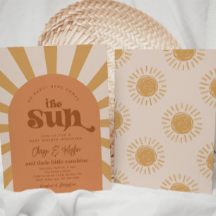 Invitation Voici L'Invitation De Baby shower Sun Co-Ed