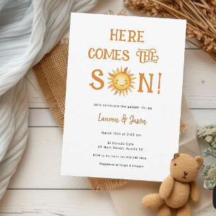 Invitation Voici l'invitation du Baby shower SON Boho