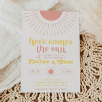 Voici l'invitation du Baby shower Sun Co-Ed