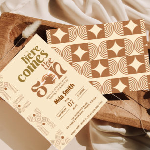 Invitation Voici L'Invitation Du Fils Baby shower