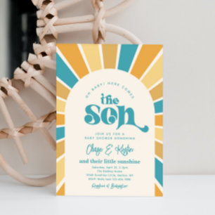Invitation Voici L'Invitation Du Fils Baby shower