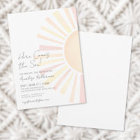 Voici venir le soleil Boho Baby Shower pour le pet