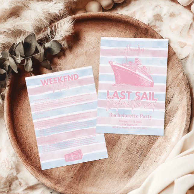 Invitation Voile rose Dernière Avant La Bachelorette Veil (Créateur téléchargé)