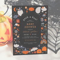 Voir Un Boo Éffrayant Boho Halloween Baby shower