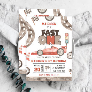 Invitation Voiture Fast One Race 1er anniversaire