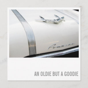 Invitation Voiture Lover 50e anniversaire - Oldie mais Goodie