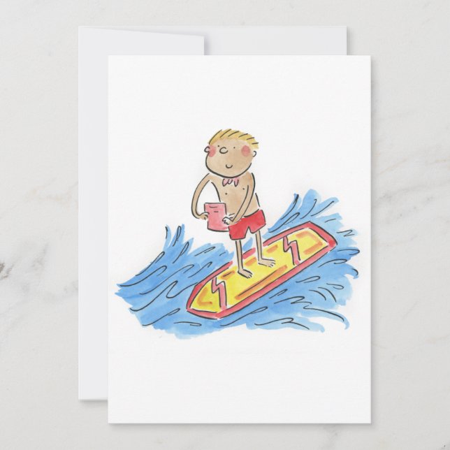 Invitation Voix de surf (Devant)