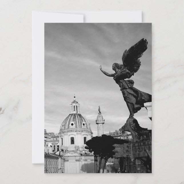 Invitation Vol vers Rome (Devant)