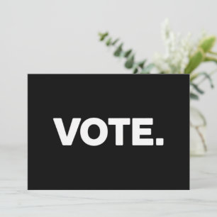 Invitation Vote Election 2024 Vote Droits de vote Suffrage