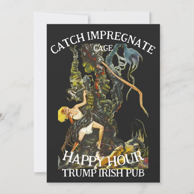 Invitation Vote Politique Patriotique Trump Parti Républicain (Devant)