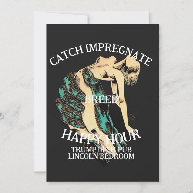 Invitation Vote Politique Patriotique Trump Parti Républicain (Devant)