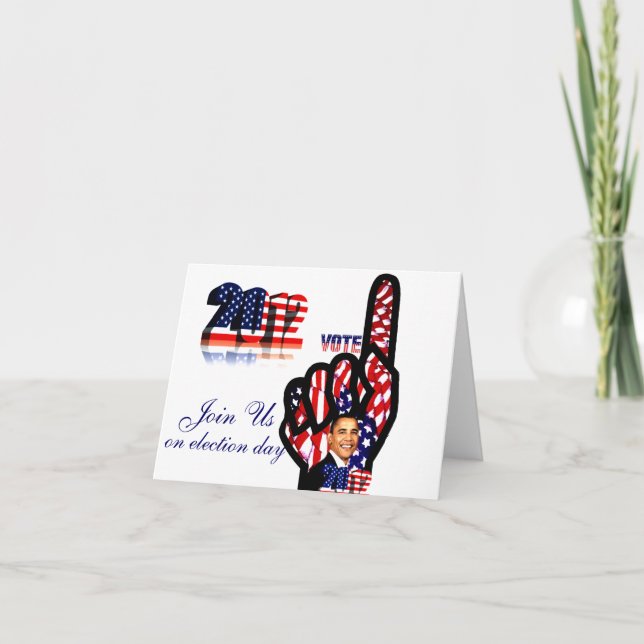 Invitation Vote pour Obama #2_ (Devant)