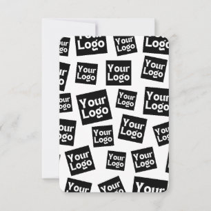 Invitation Votre conception ou logo d'entreprise Placement