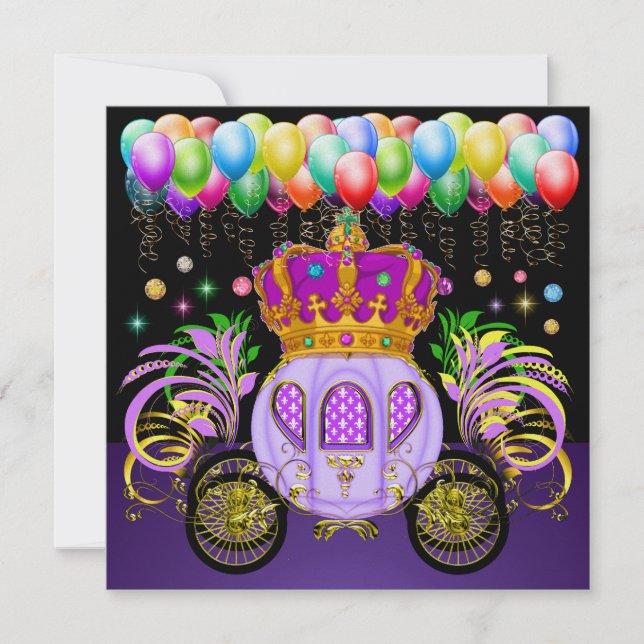 Invitation Votre événement royal - SRF (Devant)