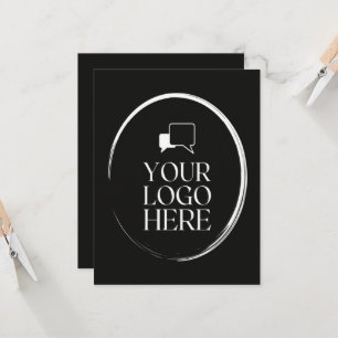 Invitation Votre logo ici Moderne
