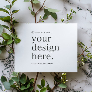 Invitation Votre maquette Importer 13" x 18" cm