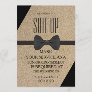 Invitation Votre service en tant que grand gardien