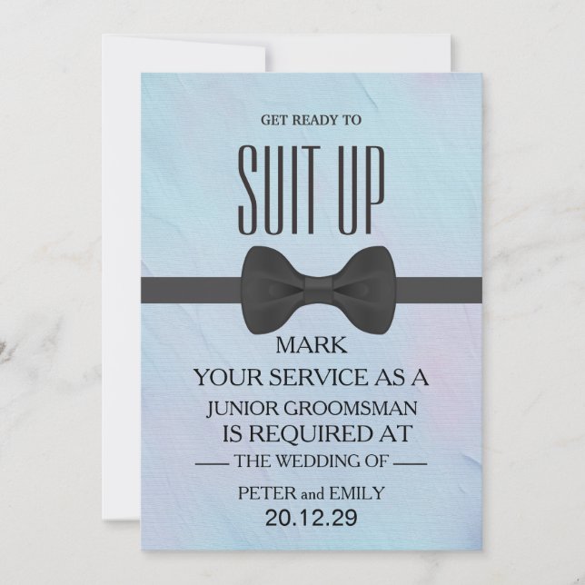 Invitation Votre service en tant qu'entreprise (Devant)