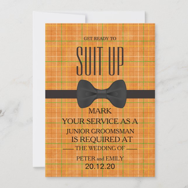 Invitation Votre service en tant qu'entreprise (Devant)