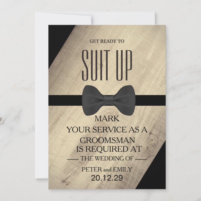 Invitation Votre service en tant qu'entreprise (Devant)