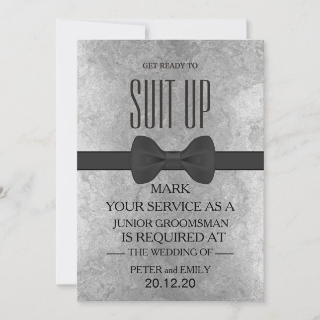 Invitation Votre service en tant qu'entreprise (Devant)