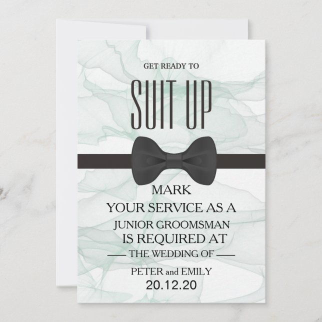 Invitation Votre service en tant qu'entreprise (Devant)