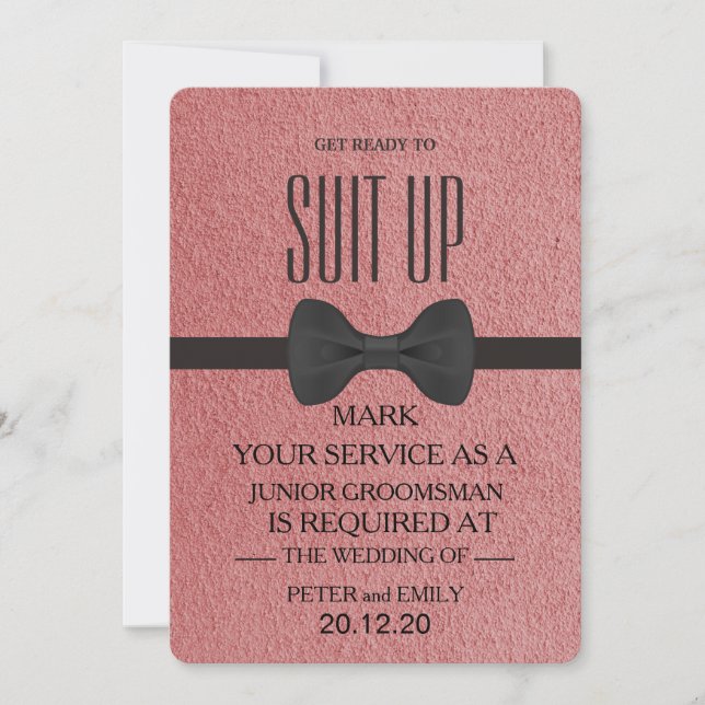 Invitation Votre service en tant qu'entreprise (Devant)