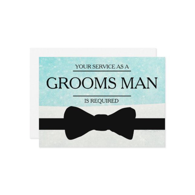 Invitation Votre service est demandé en tant que meilleur Gro (Devant/Arrière en situation)