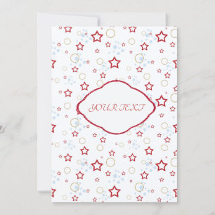 Invitation Votre texte, personnalisé